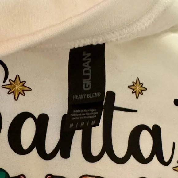 “Santa’s Favorite Nurse” Crewneck Sweatshirt - Picture 3 of 3